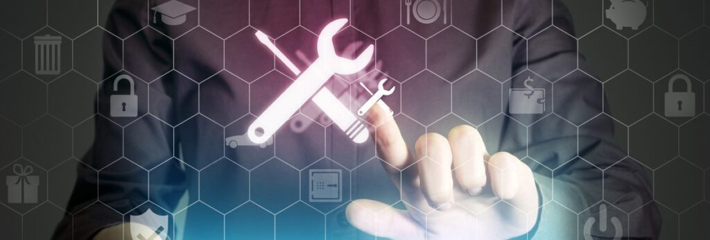 Maintenance digital banner image